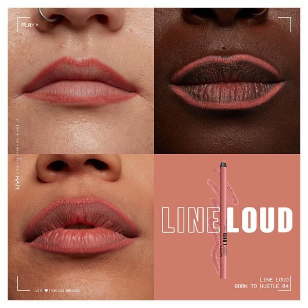 NYX Professional Makeup Line Loud Lip Liner Born To Hustle