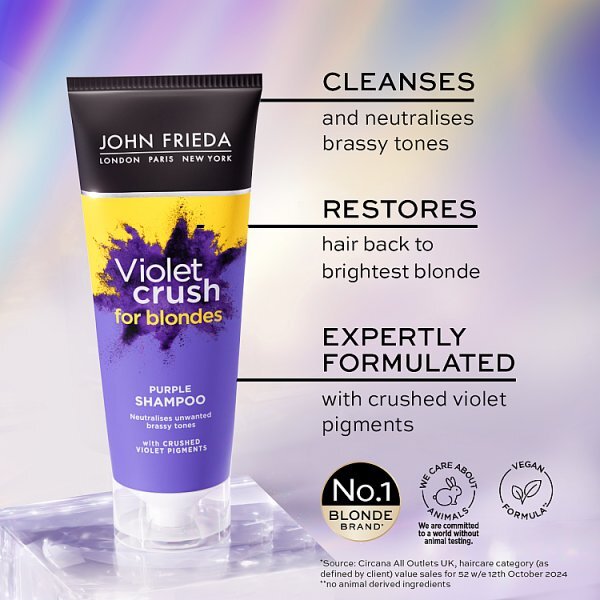 John Frieda Violet Crush Purple Shampoo 250ml