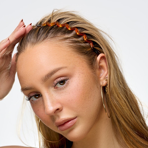 Brushworks Zig Zag Headband - 3 Pack