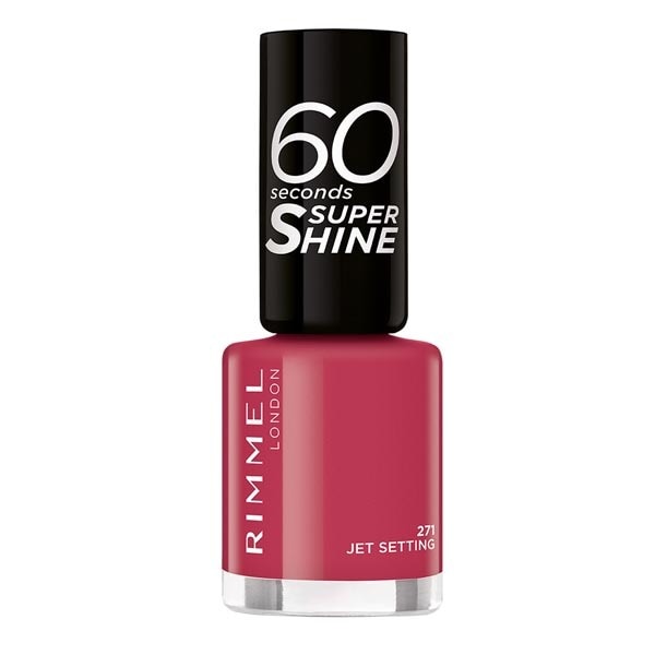 DNR RIMMEL 60 SEC SUP-SH NAIL POLISH JET SET