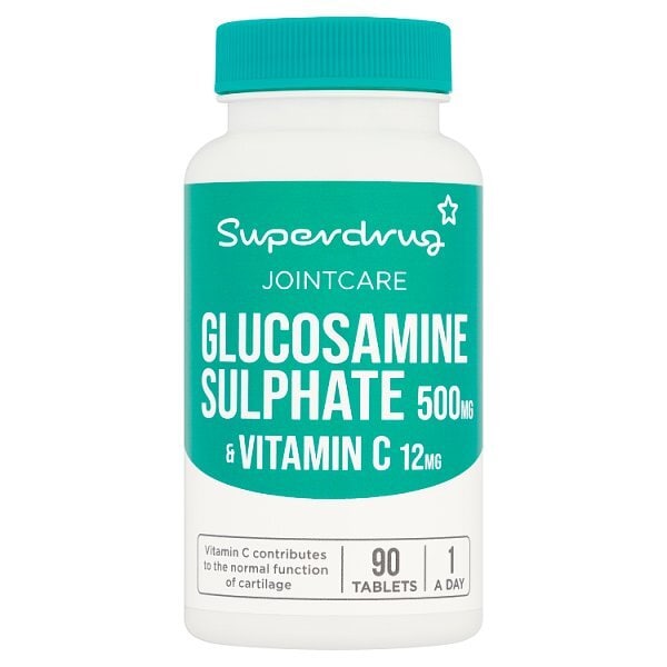 Superdrug Glucosamine 500mg With Vit C 90s