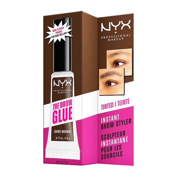 NYX Professional Makeup The Brow Glue - Dark Brown