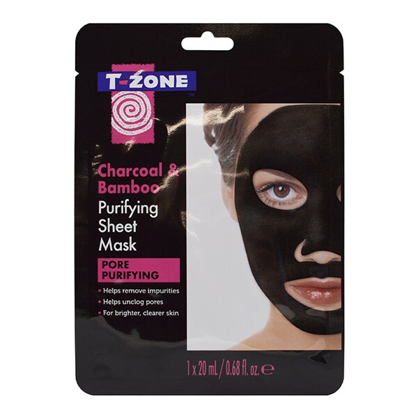 T-Zone Charcoal & Bamboo Sheet Mask