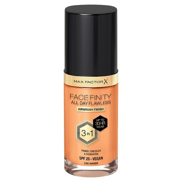 Max Factor Facefinity Flawless Foundation, Amber