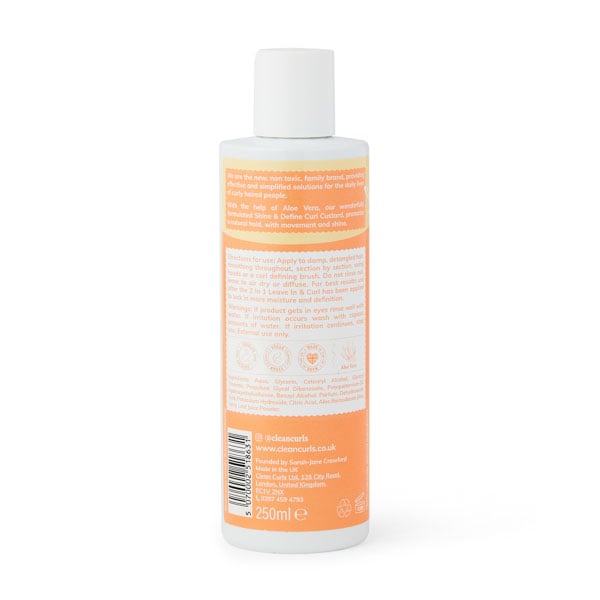 Clean Curls Super Shine & Define Curl Custard