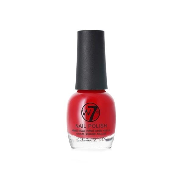 W7 Nail Polish Pillar Box Red 15Ml