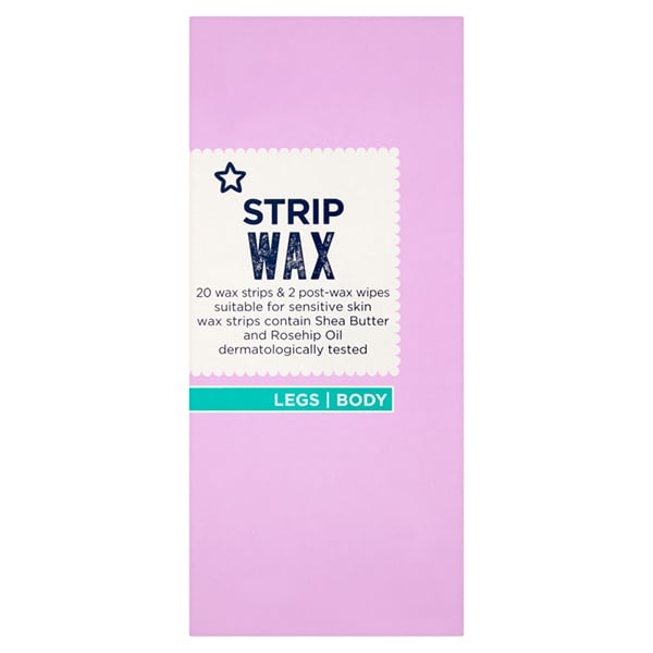 Superdrug Sensitive Wax Strips x20