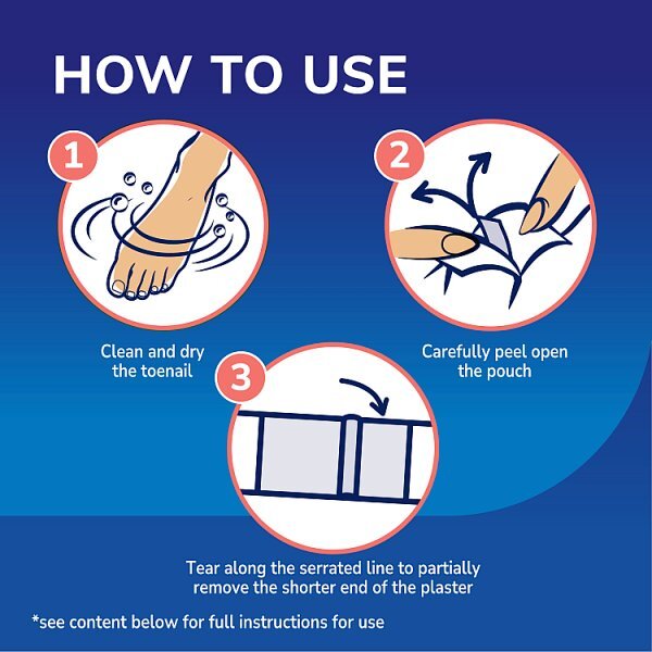 Dr. Scholl's Ingrown Toenail Strips 10 pack