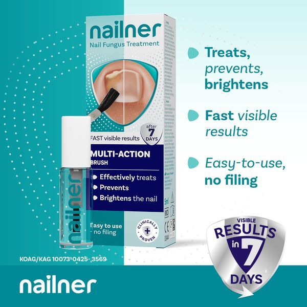 Nailner Multi-Action Brush Nail Fungus Treatment 5ml