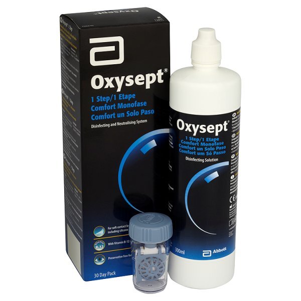 Oxysept 1 Step Contact Lenses Disinfecting Solution 30 Days