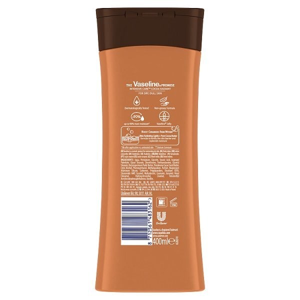 Vaseline Intensive Care Body Lotion Cocoa Radiant 400ml