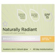 Superdrug Naturally Radiant Face Cream Normal/Dry Skin 75ml