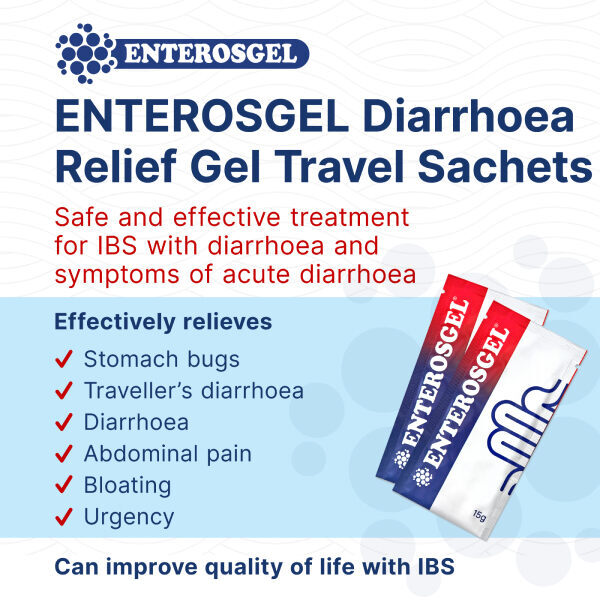 ENTEROSGEL Traveller's Diarrhoea Sachets x 10