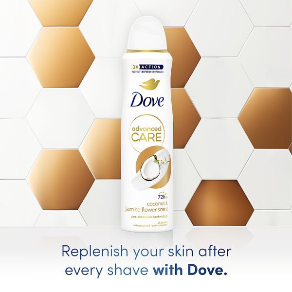 Dove Advanced Antiperspirant Deodorant Coconut Aerosol 200ml