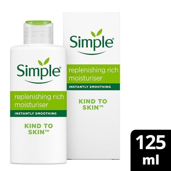 Simple Kind to Skin Replenishing Rich Face Moisturiser 125ml