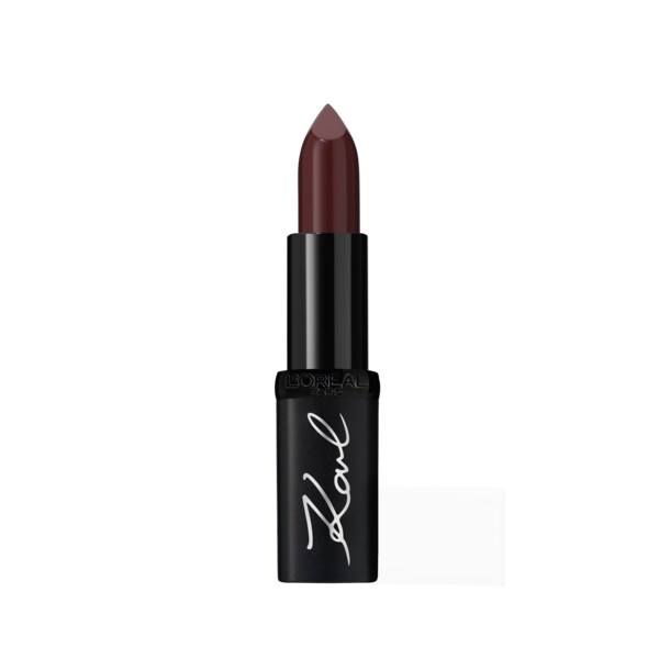 L'Oreal Paris X Karl Lagerfeld Lipstick 6 Kontrasted