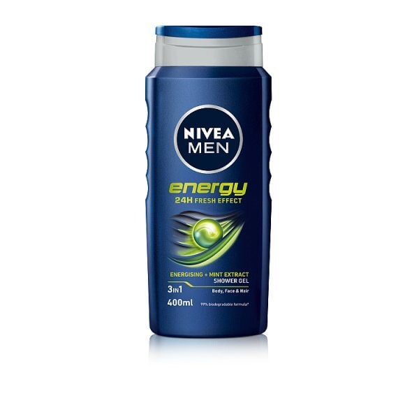 NIVEA MEN Energy Shower Gel 400ml