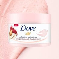 Dove Body Scrub Pomegranate Seeds & Shea Butter 225ml