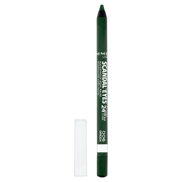 Rimmel Scandal Eyes Waterproof Kohl Eyeliner, Green, 1.3g