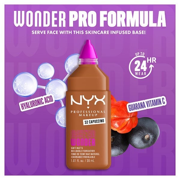 NYX Professional Makeup Wonder Foundation Capuccino