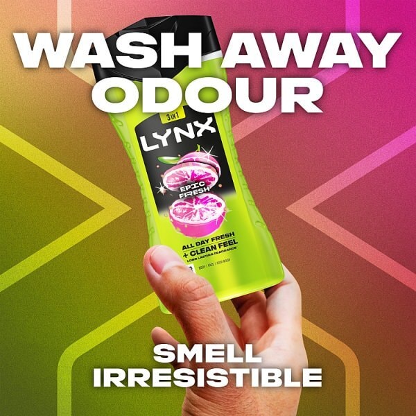 Lynx Epic Fresh 3-in-1 Body Wash Shower Gel  225 ml