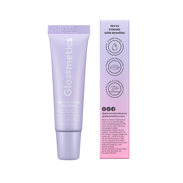 Glossmetics Lychee- Berry Peptide Lip Glaze(Shade: Clear)-10ml