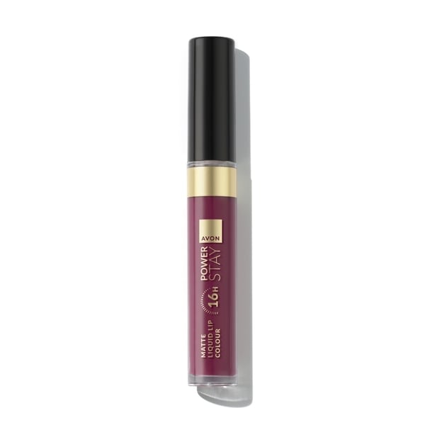 Avon Power Stay 16-Hour Liquid Lip Colour In Charge Mauve