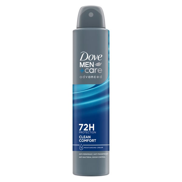 Dove Men+Care Advanced Clean Comfort Anti-Perspirant Aerosol 200 ml