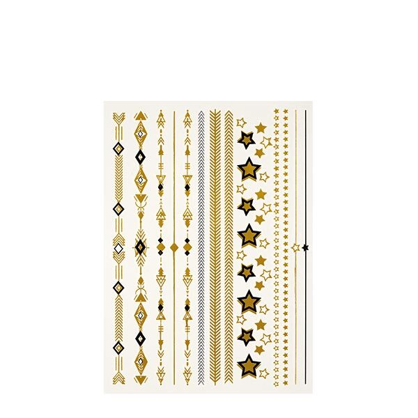 Rimmel Ink Me Up Tattoos Gold & Black