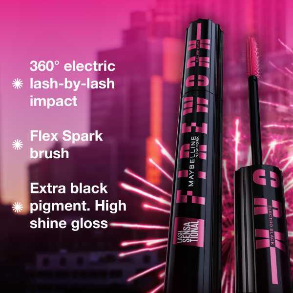 Maybelline Lash Sensational Firework Mascara Electro Black