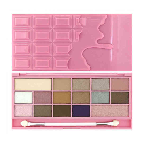 I Heart Revolution Chocolate Eye Shadow Pink Fizz
