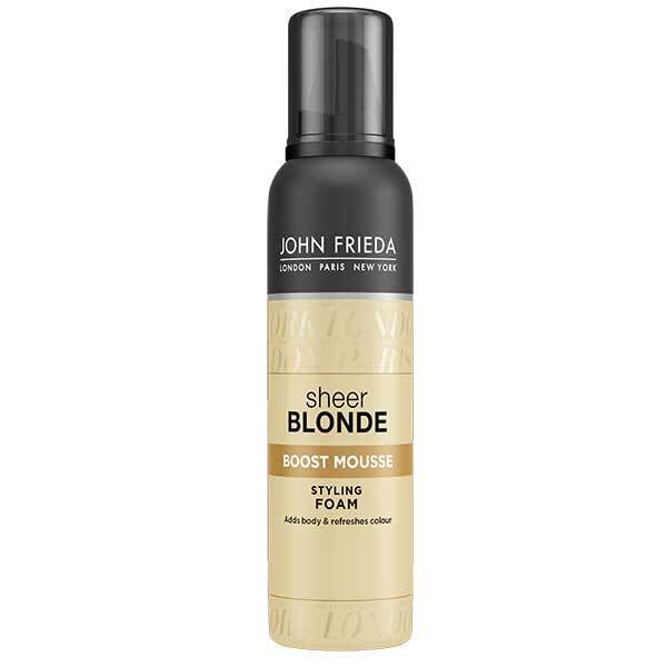 John Frieda Sheer Blonde  Boost Mousse Styling Foam 200ml