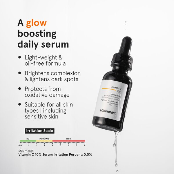 Minimalist Vitamin C 10% Face Serum 30ml