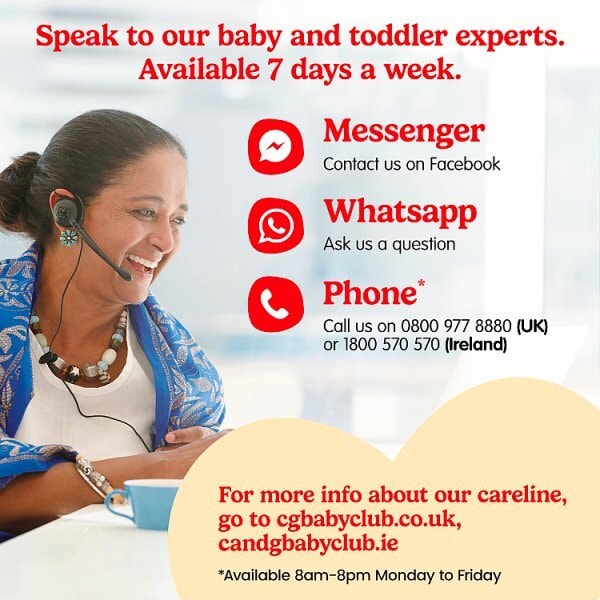 Cow & Gate 2 Follow On Baby Milk Formula 6-12 Mths 200ml