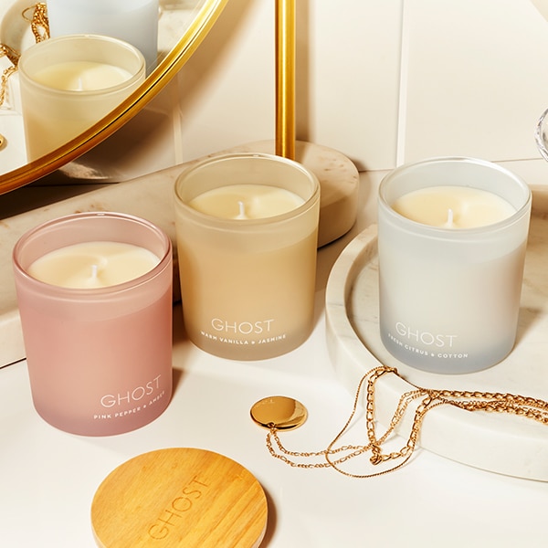 Ghost Uplifting Blue Candle 190G