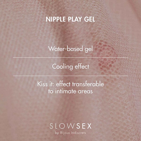 Bijoux Indiscrets Nipple play gel SLOW SEX 10 ml