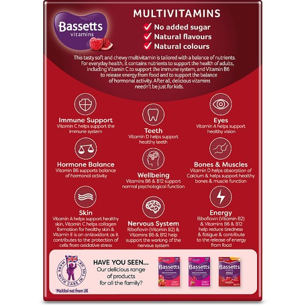 Bassets Adult Multivitamin Pastilles x 60