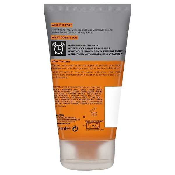 L'Oréal Men Expert Hydra Energetic Face Wash 100ml