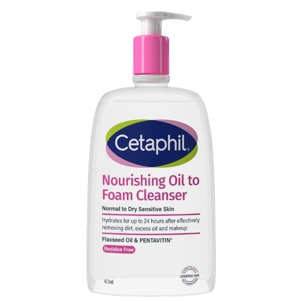 Cetaphil Nourishing Oil To Foam Cleanser 473ml