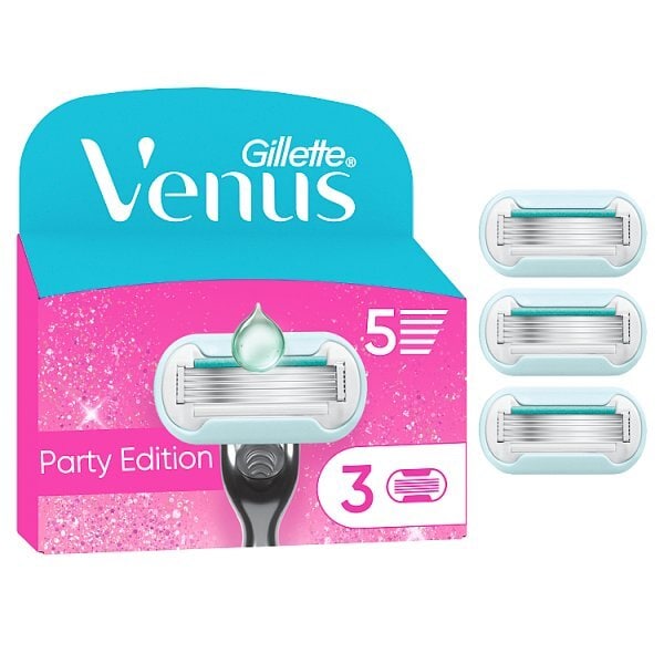 Venus Party Edition Blades 3Ct