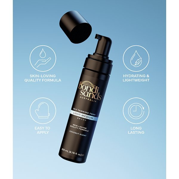 Bondi Sands Self Tanning Foam - Light/Medium 200ml