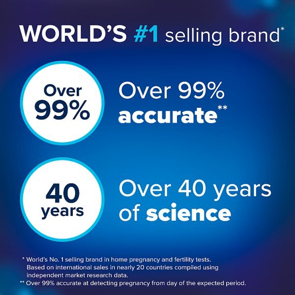 ClearBlue Triple Check&Date Pregnancy Tests 1Digital,2Visual