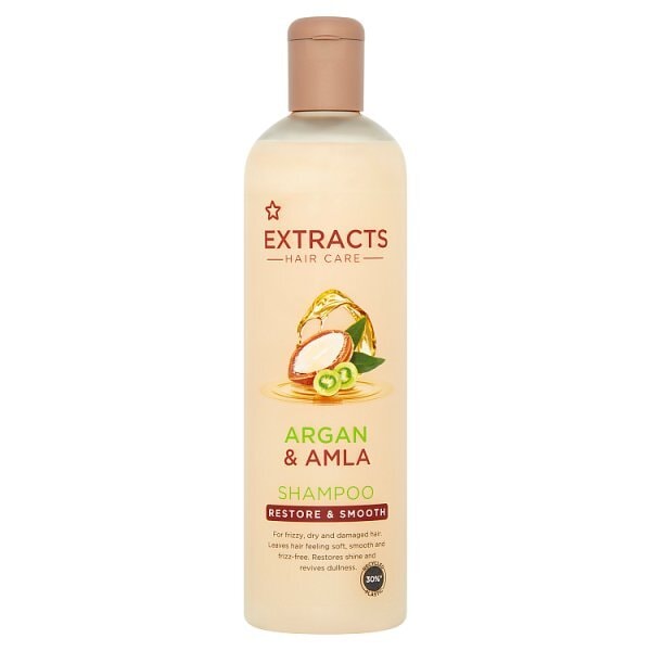 Superdrug Extracts Argan & Amla Shampoo 400ml