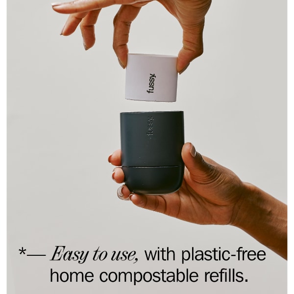 Fussy Refillable Natural Deodorant Coconut Milk 40g