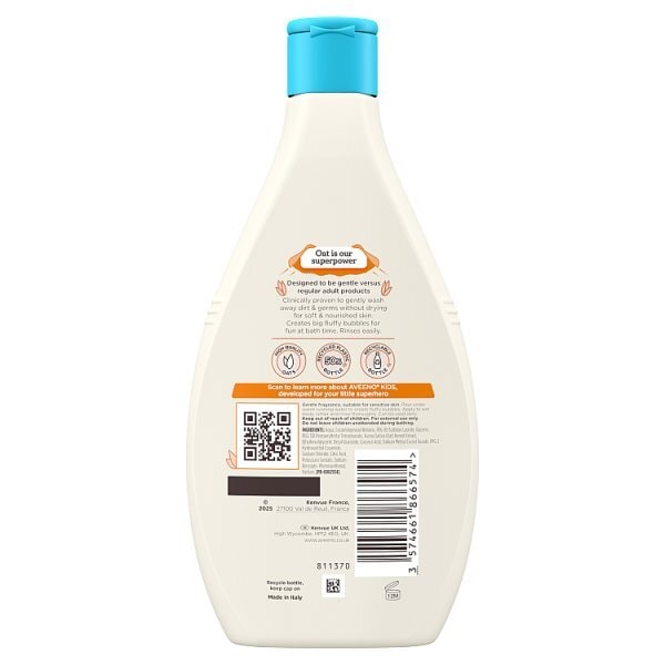 Aveeno Kids Bubble Bath & Wash 400ml