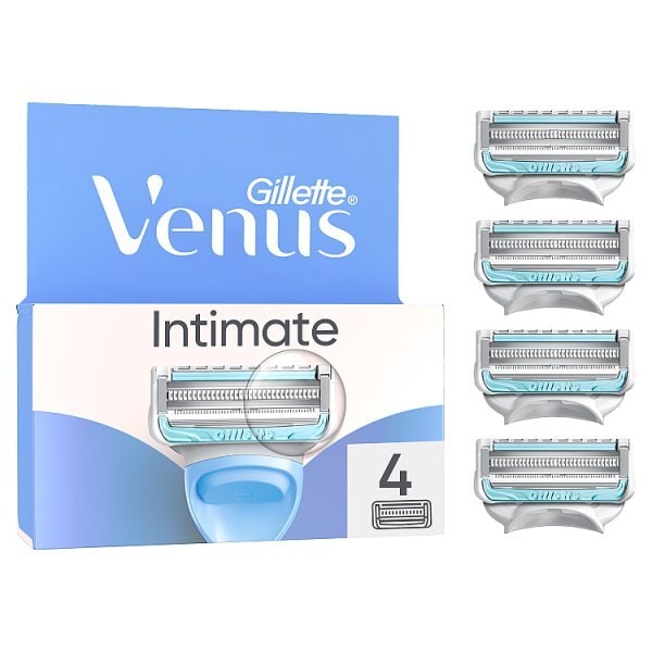 Venus For Pubic Hair & Skin Women's Razor Blades X4