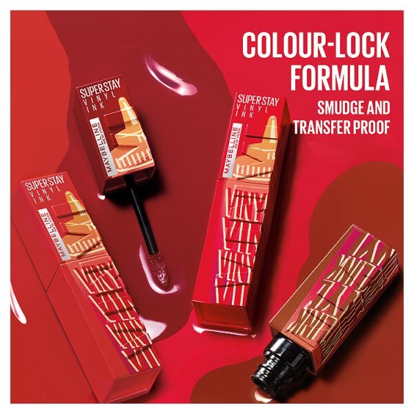 Maybelline Superstay Vinyl Ink Sauce Lipstick Barbecue
