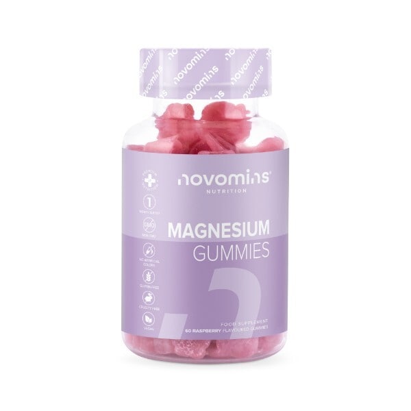 Novomins Magnesium Gummies 60 Gummies