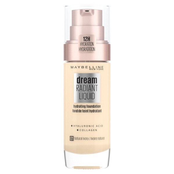 Maybelline Dream Radiant Liquid Foundation Natural Ivory