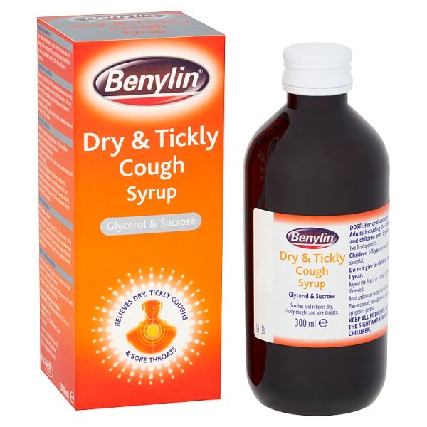 Benylin Dry and Tickly Cough Syrup 300ml